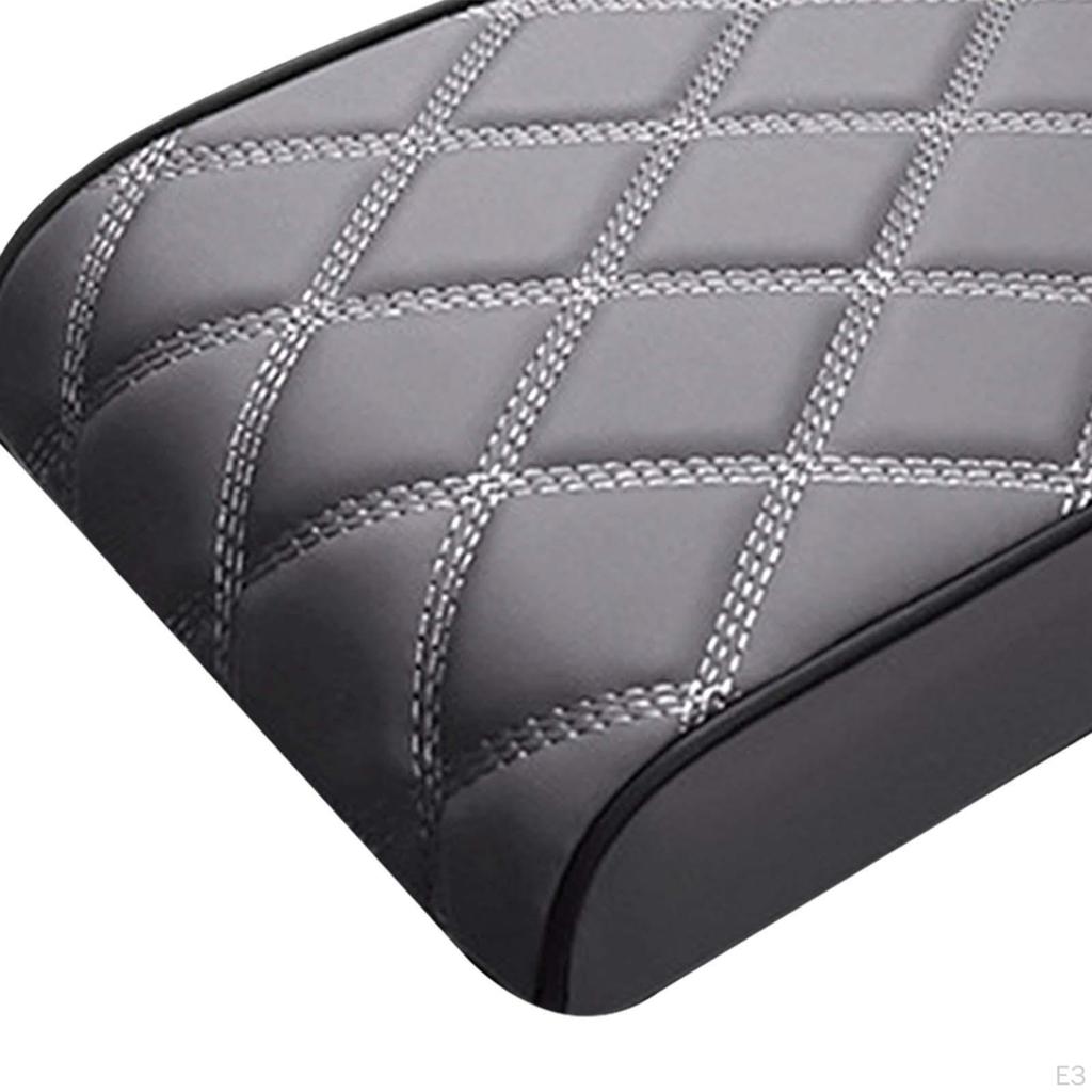 Auto Armrest Cover Console Box Cushion Pad Decor ,Accessories ,Memory Foam Silicone Car