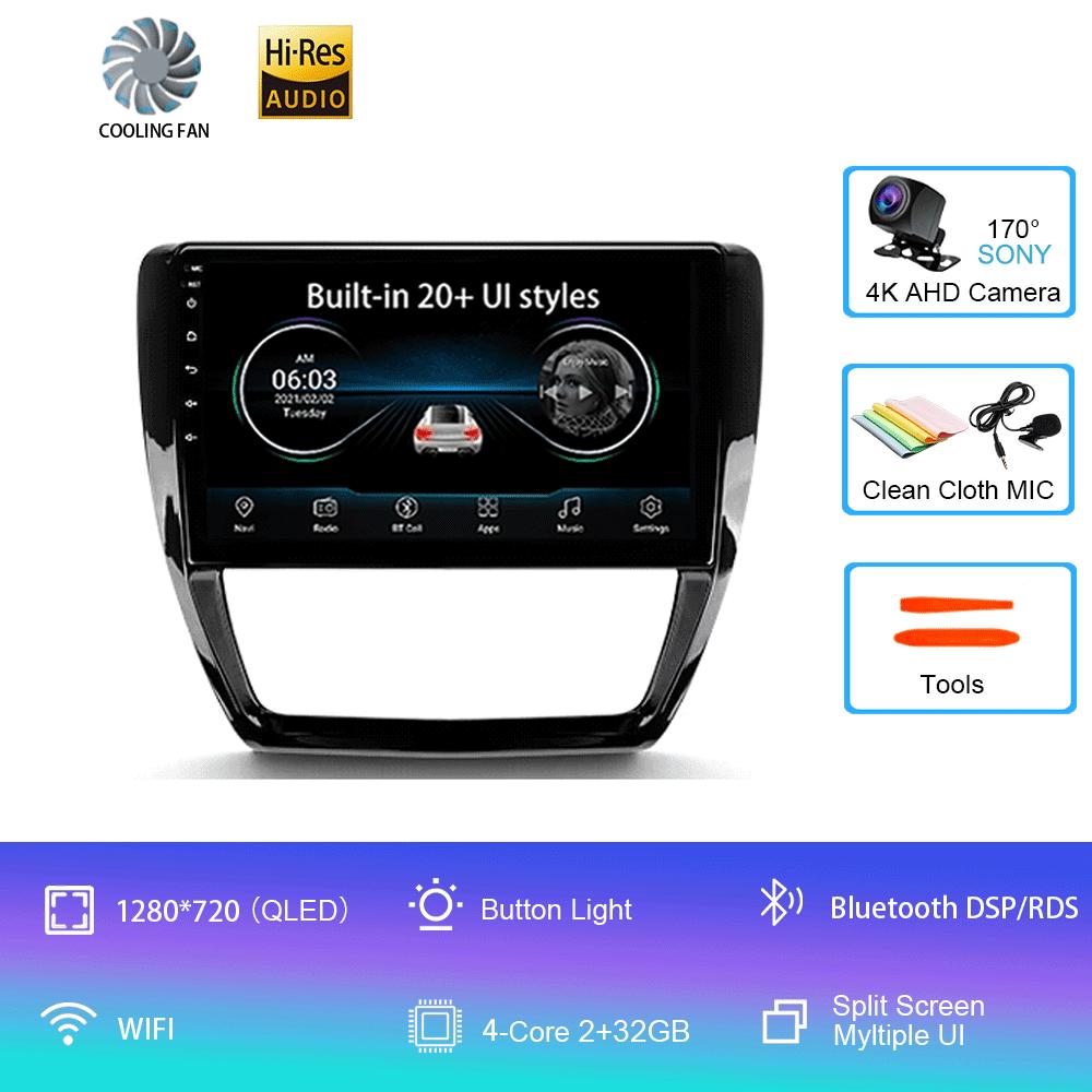 

Android 14 Автомобильное радио для Volkswagen Jetta 6 2011 - 2018 Мультимедийный видеоплеер Навигация стерео GPS Нет 2din 2 din dvd CHINA