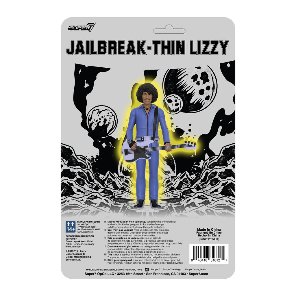 Super7 Thin Lizzy Reaction Figures Wave 02 Thin Lizzy Action Figure - (Jailbreak)