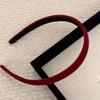 Headband For Women Girls Vintage Velvet Hair Band Korean Version Hair Hoop Elegant Headdress 2025 Popular Gifts
