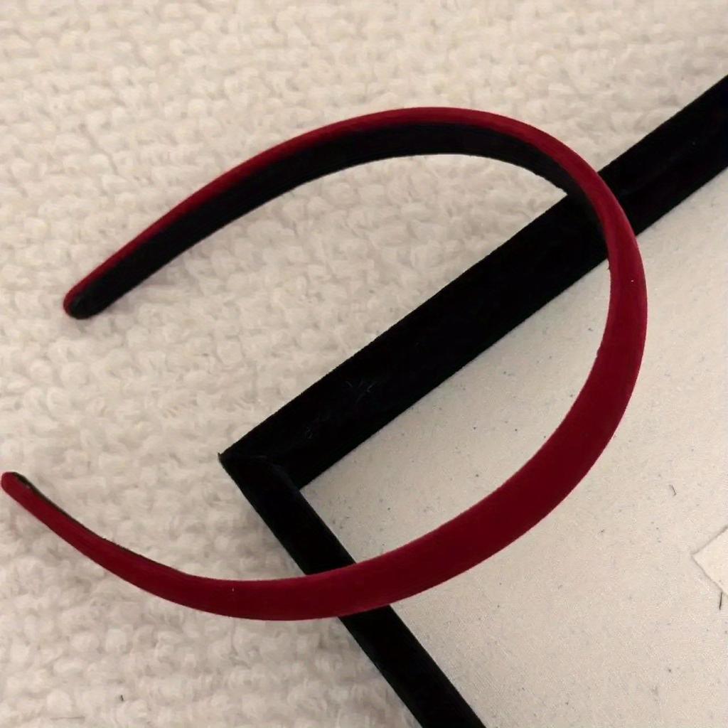 Headband For Women Girls Vintage Velvet Hair Band Korean Version Hair Hoop Elegant Headdress 2025 Popular Gifts