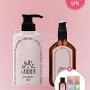 Milk Protein Intensive Shampoo 500ml + Milk Protein Intensive Hair Oil 100ml (Free: Hair Oil 30ml + Shampoo 4-pack)