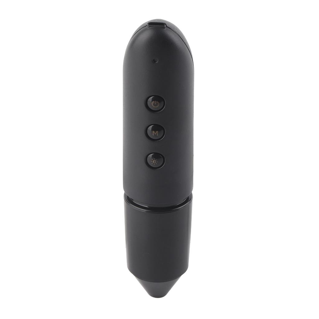 Skin Hair Detector 100X Magnification 0.3MP Camera WiFi Connection Follicle Scalp Health Analyser Matte Black