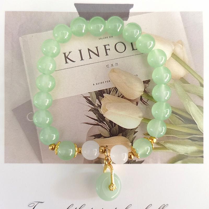 Literary Design Women’s Interlocking Bracelet - Peace Buckle, Bestie Birthday Gift