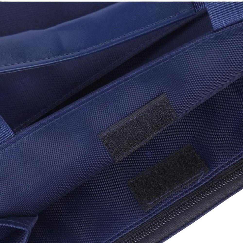 Large Capacity Document Bag There Layers Briefcase Handbag Files Bag  Office Supplies