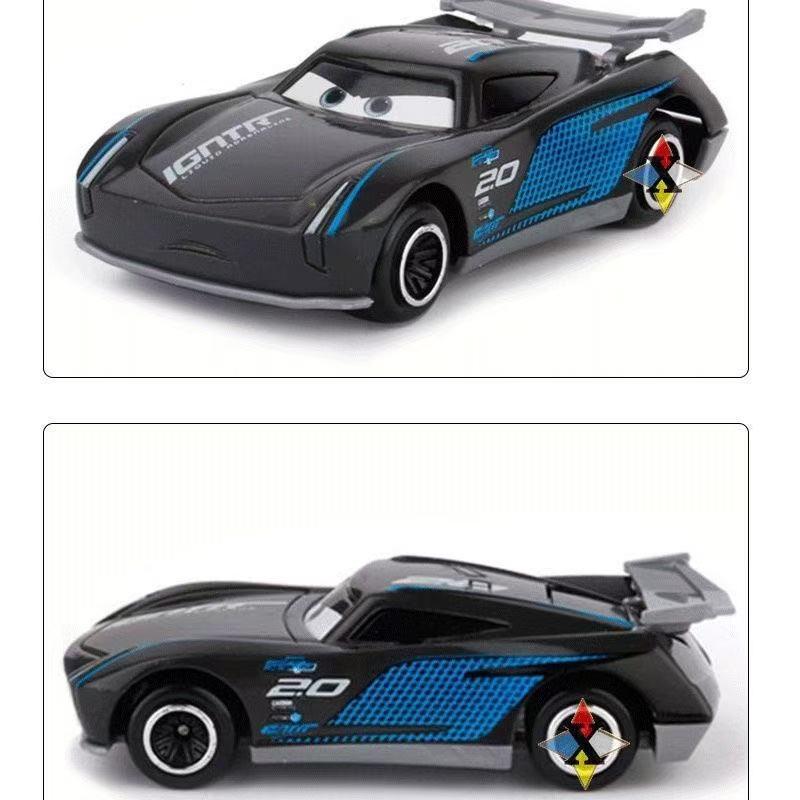 Cars 3 Lightning McQueen & Storm Alloy Toy Set - Black, Mater Edition, Kids' Gift