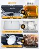 Windshield Sunshade for Toyota Sienta 170 Series 2nd Generation Design Sun UV Light Heat Insulation Car Front Windshield Shade Curtain Ideal for Car