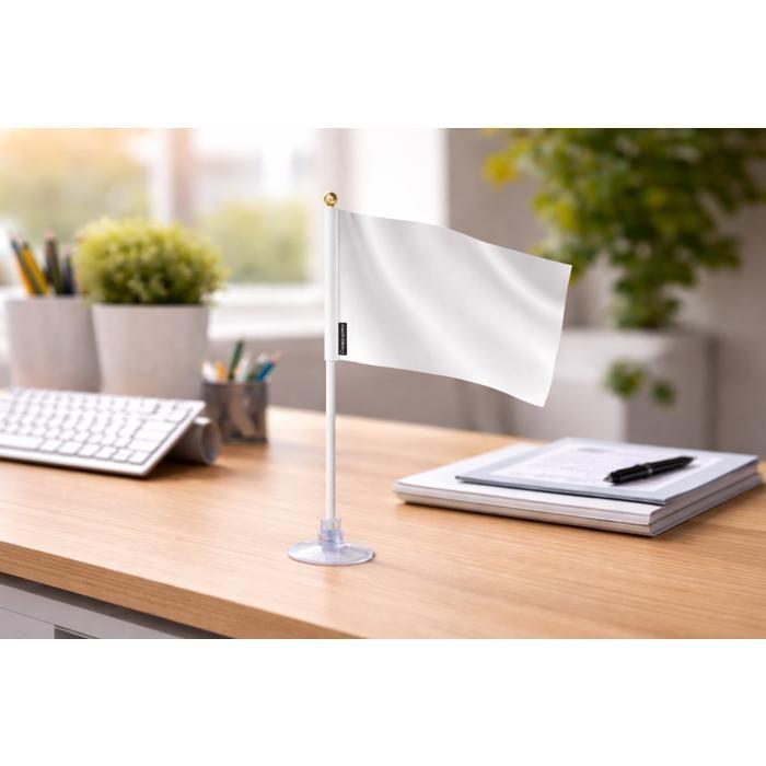 Mini Drapeau Du Koweït – Ventouse – 14 X 21 Cm – Pour Surface Lisse – Polyester – 1 Pièce – Pixelforma