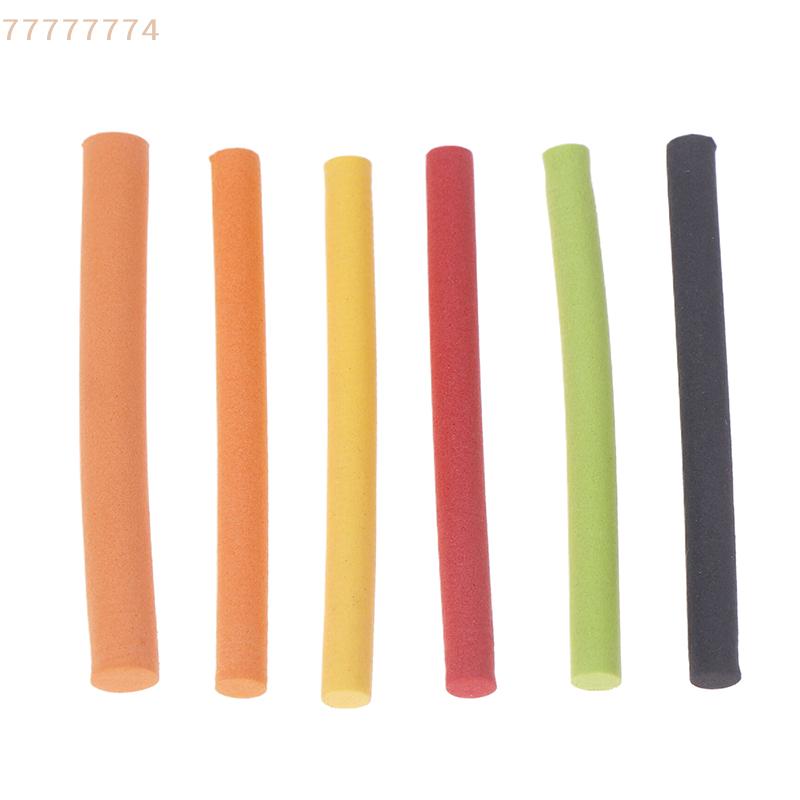 5 Stück Zylinder Schaumstoff Rig 6mm 8mm Schaumstoff Sticks Köder Haarvorfach Schwimmender Köder für Karpfenangeln Method Feeder Tackle Zubehör