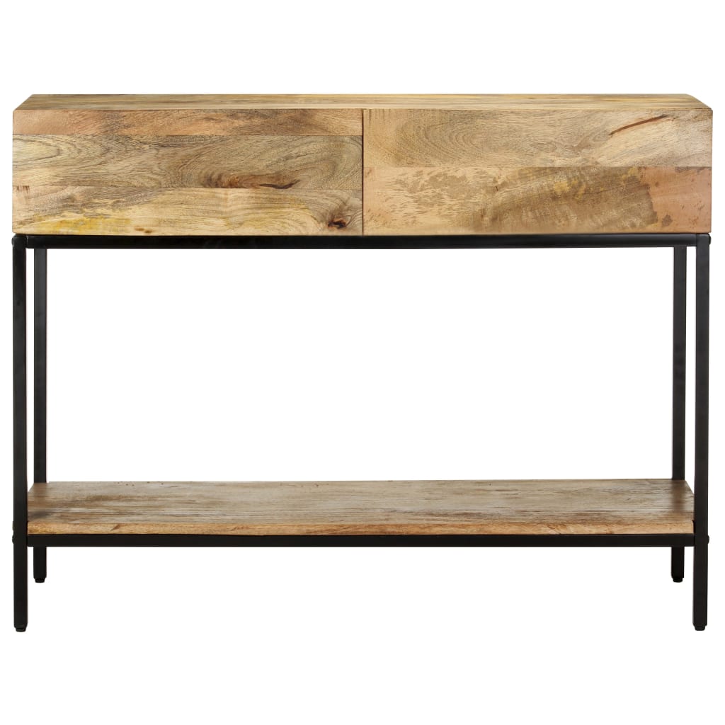 Console Table 100x35x76 Cm Solid Mango Wood