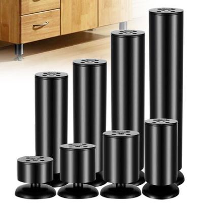6-25cm verstellbar Edelstahl Möbel Bein Schrank Tisch Schreibtisch Sofa Bett Fuß