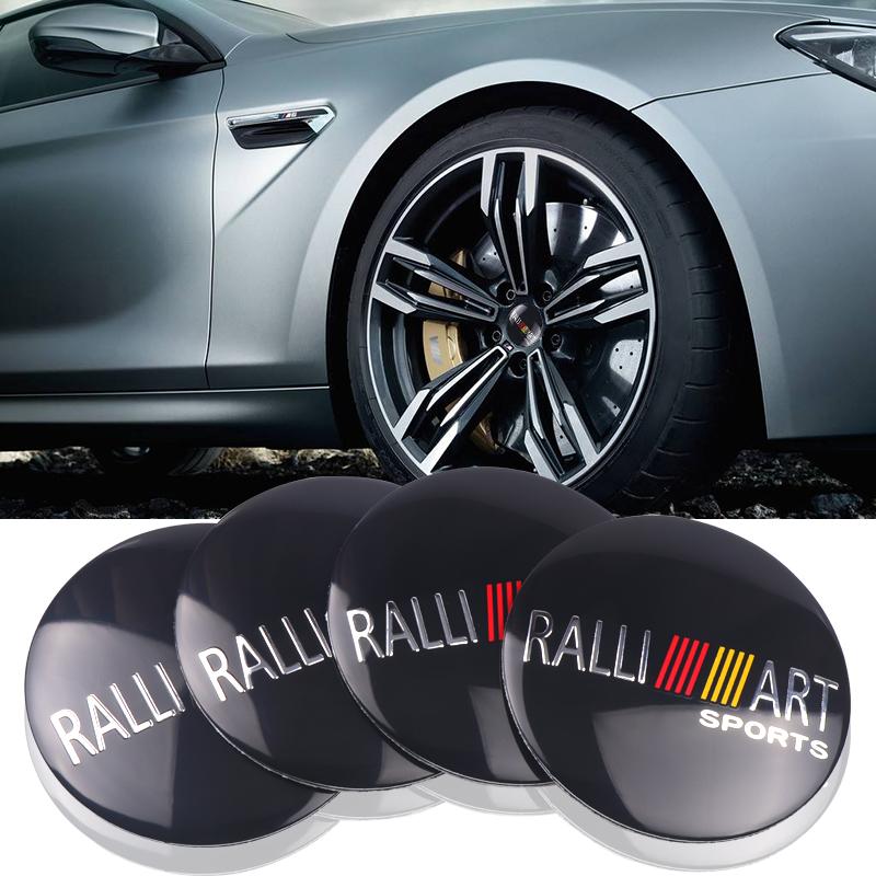 4 Stück 56mm Auto Styling Radnabenkappe Staubdichter Aufkleber Für Mitsubishi Space Star Eclipse Cross ASX Xl Lancer 9 Galant Ralliart