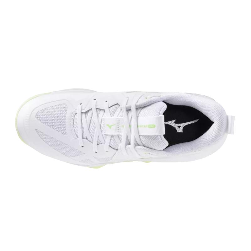 Mizuno Wave Momentum Pro Sneakers Breathable White/Light Green