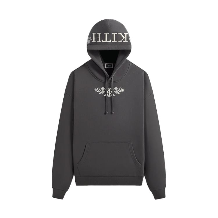 

Kith Nelson Outdoor Casual Sports Hoodie Men hoodies Charcoal KHM032537-016 XXL