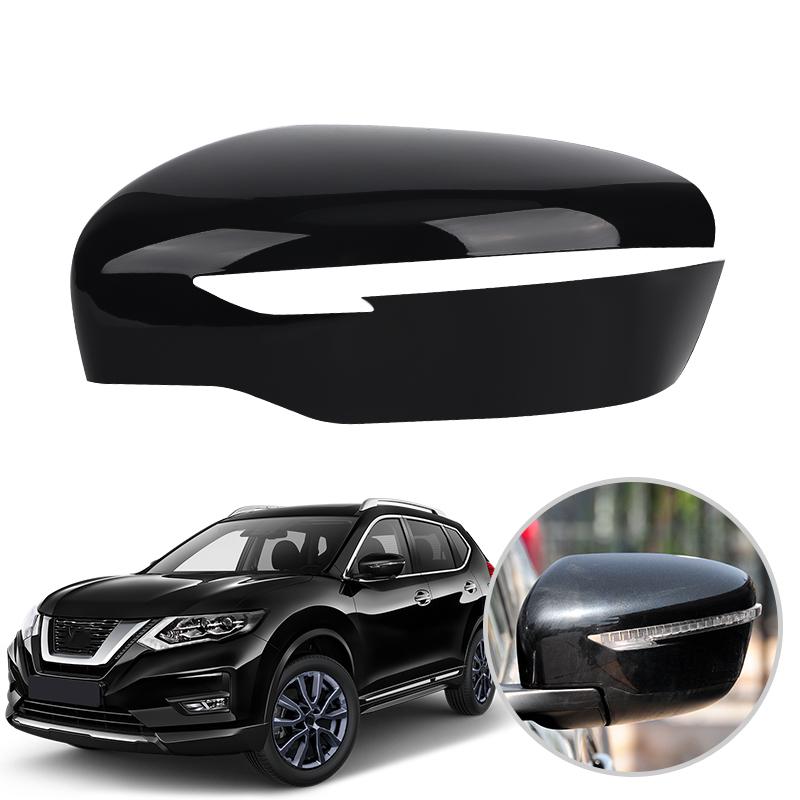 Rearview Mirror Cover Cap For Nissan Qashqai 15-19 Murano 15-21 Rogue14-20 Pathfinder17-20 Murano 15-24 963744BA0A 963734BA0A