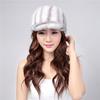 Real Mink Fur Hat Winter Women Keep Warm 100% Genuine Mink Fur Hats Natural Quality Female Fashion Mink Fur Cap Lady Outdoor Cap