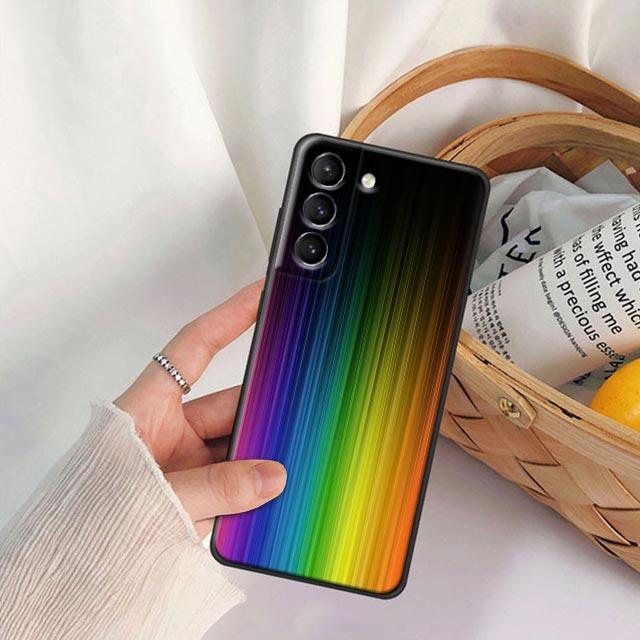 Gay Pride Flag Lesbians LGBT Rainbow Phone Case For Samsung Galaxy S25 S24 FE S23 S20 S21 FE S26 S22 Ultra S24 Plus Cases Covers