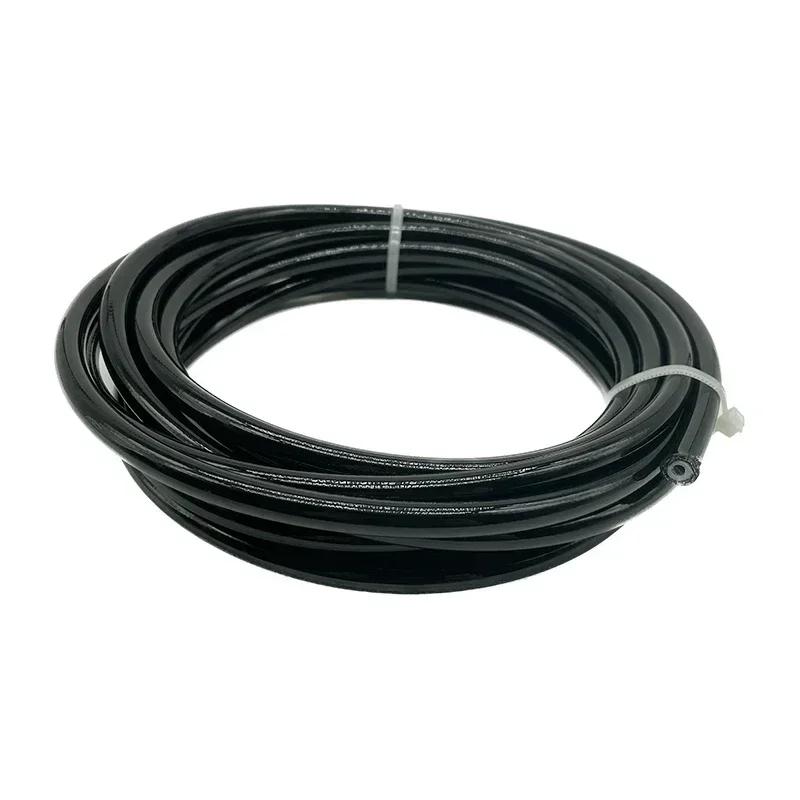5M AN3 Motorcycle Braided PVC Stainless Steel PTFE Brake Line Hose FLUID HYDRAULIC Hose Racing Bike Brake Gas Oil Fuel Tube Pipe
