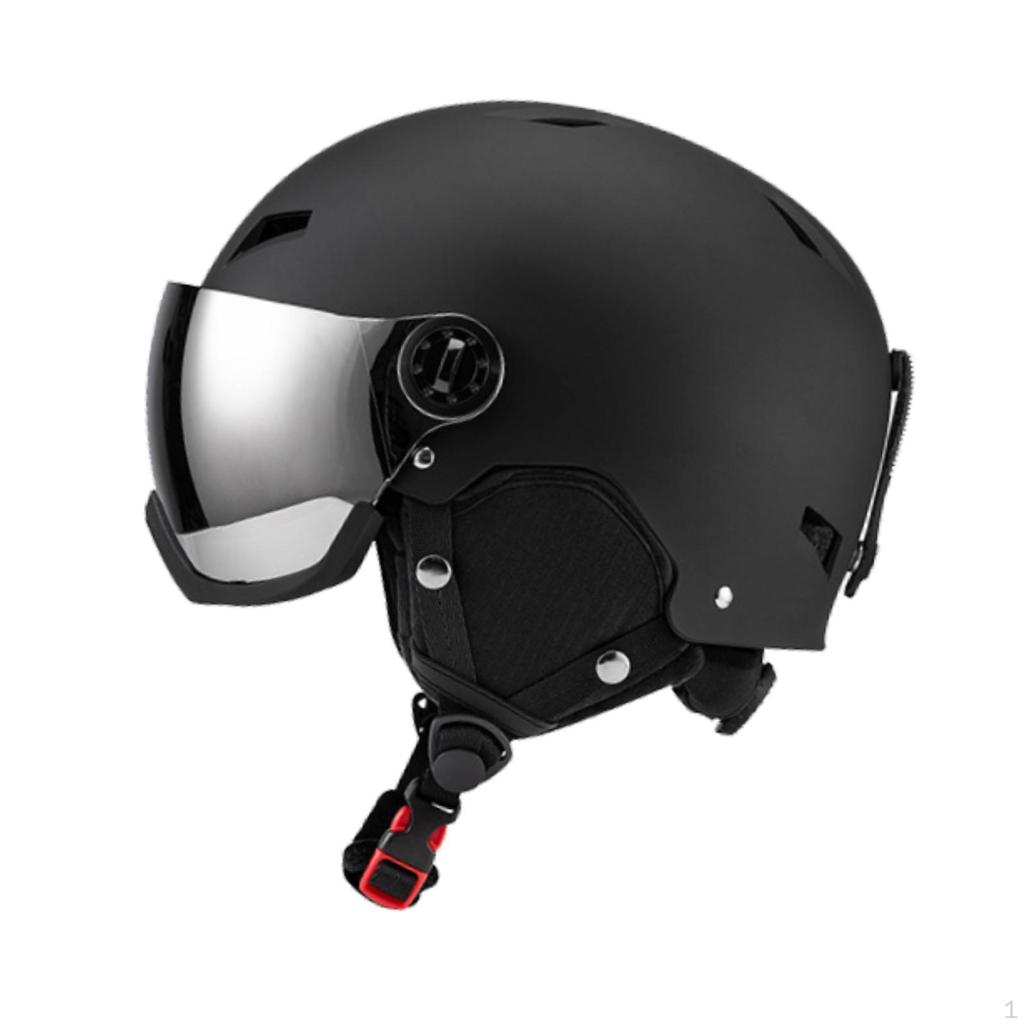 Ski Helmet with Goggles And Ear Protection for Snowboarding