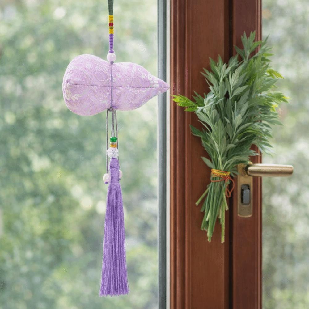 With Tassel Gourd Brocade Embroidered Bag Chinese-style Gourd Scented Pouch  Dragon Boat Festival