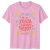 TEACH LOVE INSPIRE Teacher Education Appreciation Unisex Graphic TShirt