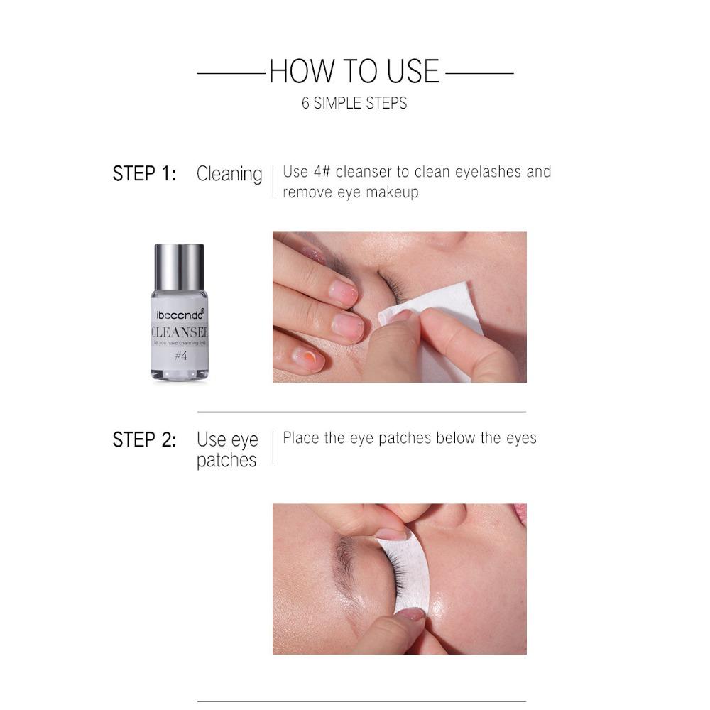 Ibcccndc Boil Eyelashes Set Simple Hot Angle Protein Lift Suit