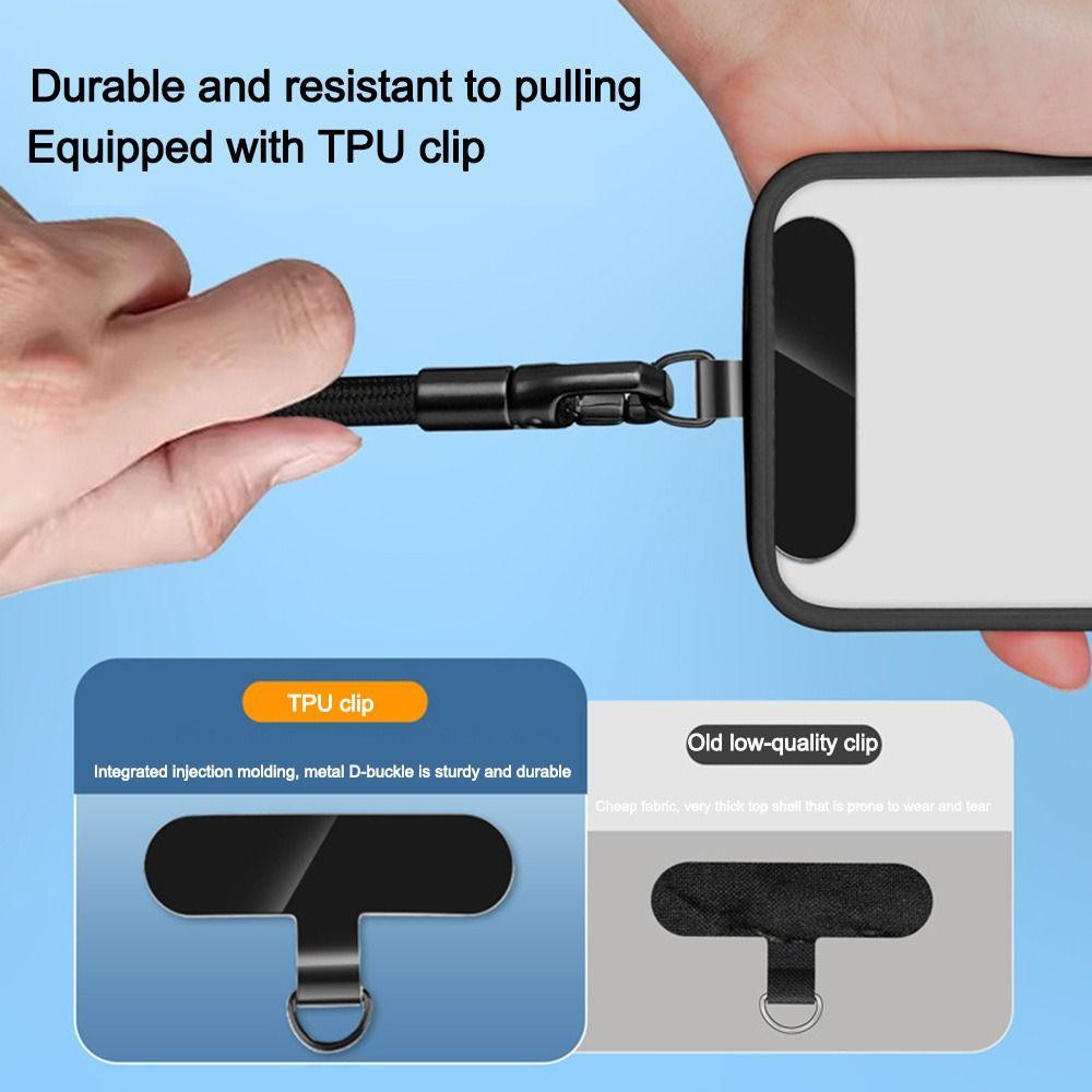 Anti-lost Phone Lanyard Wrist Strap Woven Phone Hand Strap Short Rope Hand Rope  Men Women