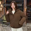 European Station down cotton-padded clothes women's winter new loose and thickened cotton-padded jackets design sense versatile bread clothes