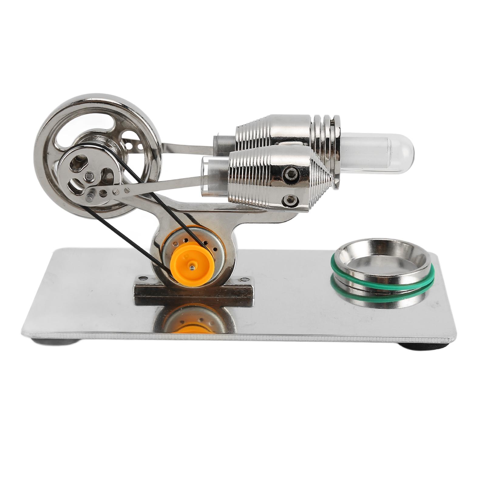 

Двигатель Стирлинга Модель двигателя Простота эксплуатации Низкий уровень шума Научная физическая модель Стирлинга Наука