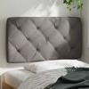 VidaXL Taupe Headboard Cushion 90 Cm Fabric 4019202