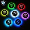 7 Color LED For BMW M E46 E90 E60 F30 E39 F10 E87 E36 F20 E92 Serie 1 BT21 Car Cup Holder Light Luminous Coaster Water Cup Pad