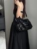 JIAERDI Vintage Black Shoulder Bags Purse Women High Street Pocket Chic Y2k Handbag Female Harajuku Casual Crossbody Bags 2025