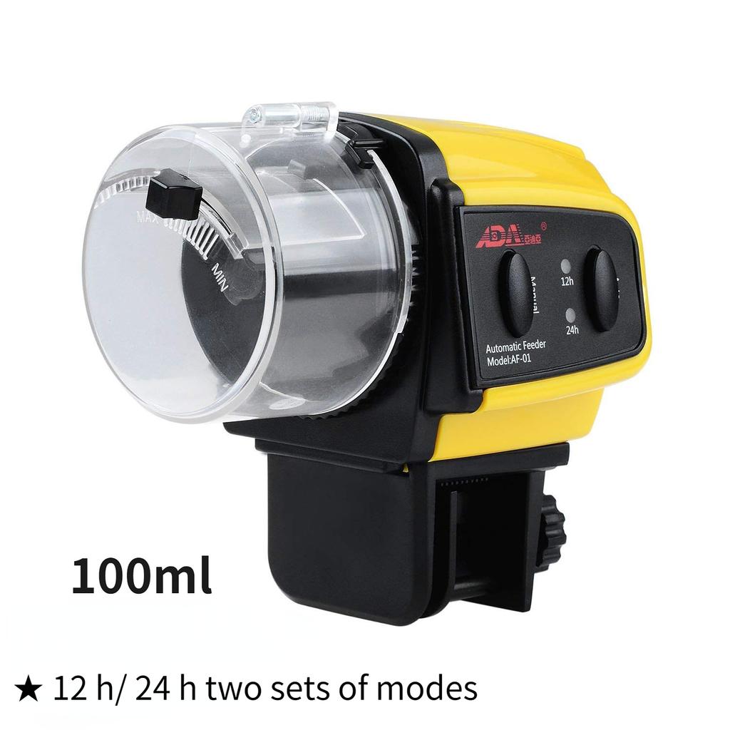 Aquarium Feeder Automatic Tank Auto Fish Timer Digital LCD Automatic Electronic Intellectual Ability Fish Foods Smart Feeder