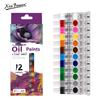 9ml, Ölfarben-Set für Stoffkleidung, Nagel-Glasmalerei, Wasserdichte Kunstmaterialien, 12 Farben, Großhandel