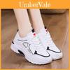 Womens Casual Sneakers With Cross Strap Pu Upper For Spring Autumn Active Wear