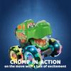Monster Truck Toy Motion Activated Light-Up Cars Press & Go Cars for Boys Girls Birthday Christmas Gifts