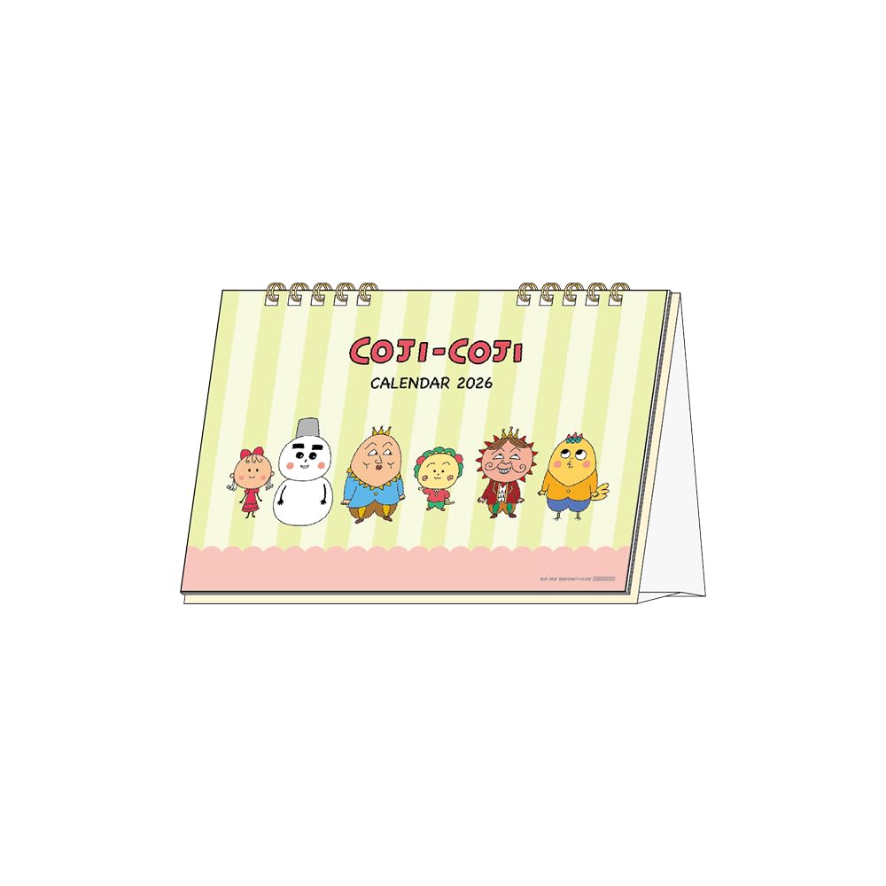 

Sunstar Stationery Coji Coji 2026 Desk Momoko Sakura Theater Coji Coji S8521646 Calendar,