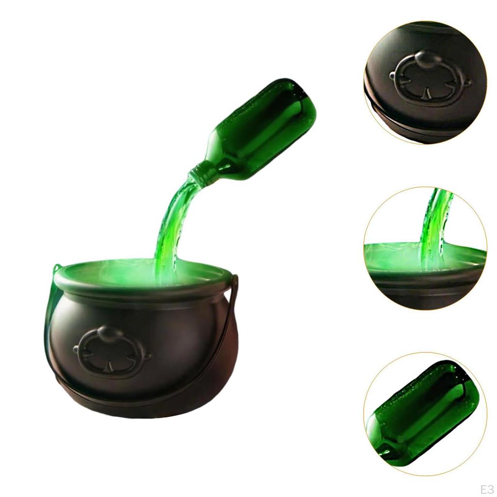 Halloween with Pump, Easy Setup Lights, Floating Bottle for Kitchen Table, House, Holiday