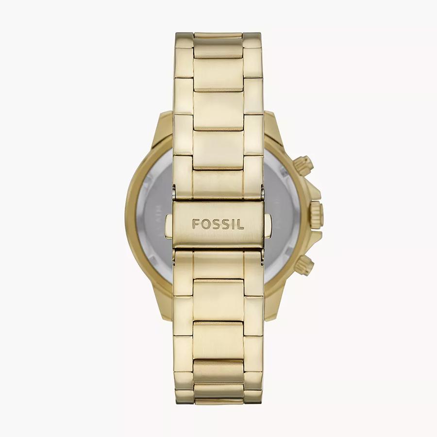 Fossil Men's Three-Hand Quartz Watch - Stainless Steel Case/Glass Mirror, Business Elegance Festival Gift BQ2493