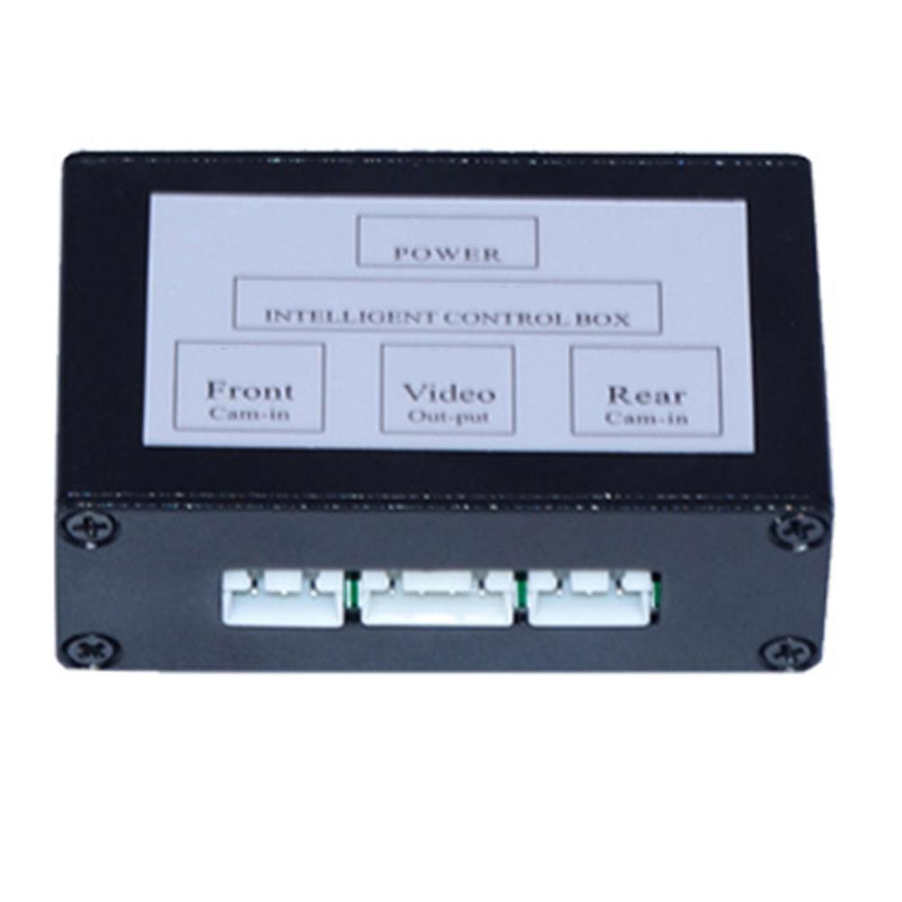 Car Styling Car Parking Channel Converter Auto Switch Front Rear Camera Video Control Box Interior Parts