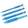 4-teiliges Set Mauerbohrer Multifunktional Blaue Farbe Glasbohrer für Beton Glas Marmor