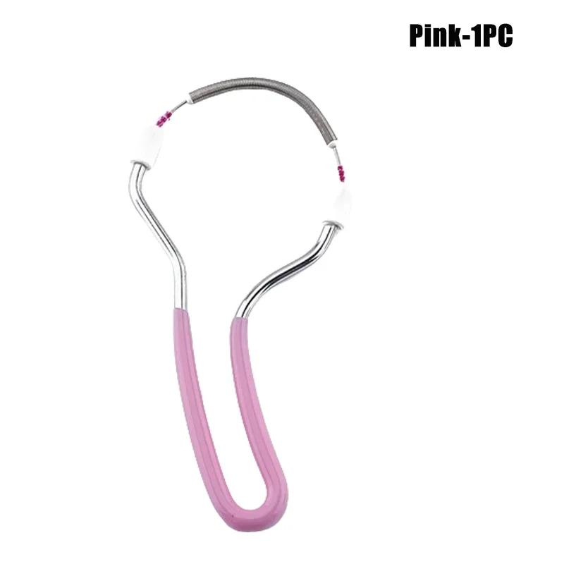 1-80 Stück Gesichtshaarentferner Fadenepilierer Gesichtsepilierer Schmerzloser Lippen Kinn Nacken Haarentferner Feder Gesichts-Schönheitswerkzeuge für Frauen