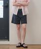OPENING SUNSHINE Vintage Flower Denim Shorts Black