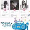 Kids Speaker Microphone Karaoke Music Instrument Children Singing Toys Baby Games Educational Toys for Girls Boys Kids Gifts