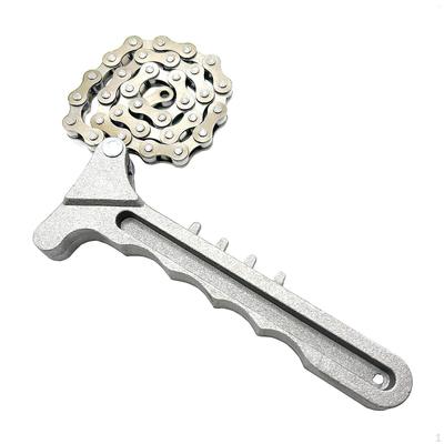 Filtre Zincir Anahtarı Ayarlanabilir Oto Tamir Kompakt Temel Aksesuarlar Sağlam Profesyonel