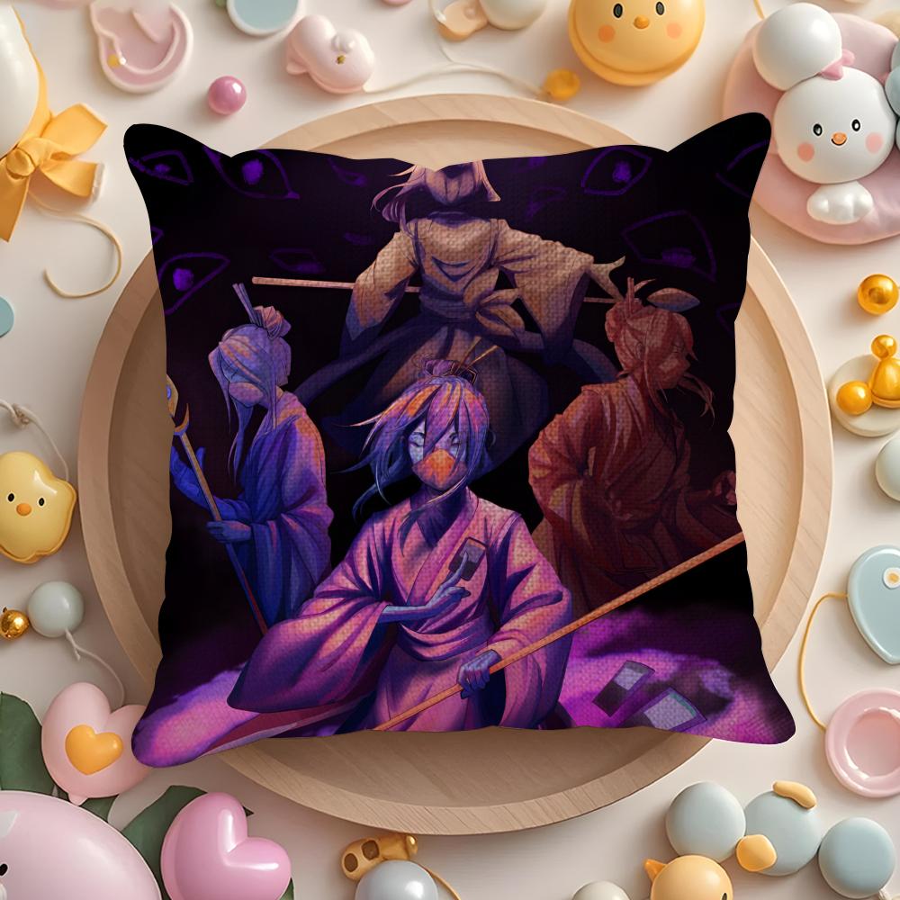 Deckbuilding Card Game Slay the Spire-S Pillow Case Pattern Printed Pillowcase for Living Room Sofa Cushion Cover & Bedroom