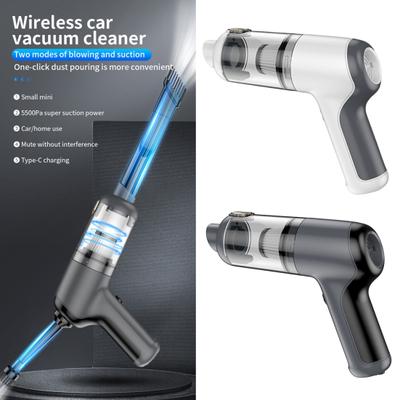 Car Vacuum Cleaner Cordless Portable Dual Filtration System 5500PA Suction Power Rechargeable Handheld