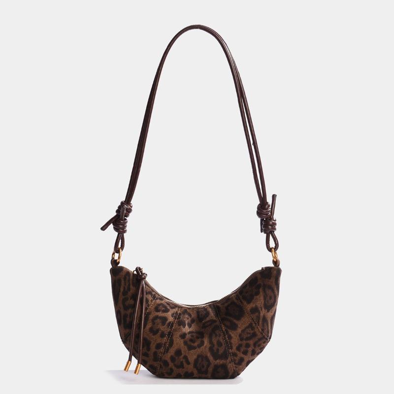 Retro Underarm Small Bag, Women's Croissant, Versatile Crossbody Dumpling Bag