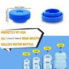 3pcs Barreled Water Bottle Lids Silicone Water Jug Lids Leak Proof Sealing Covers Replacement Cover Drinking Water Bucket Cap