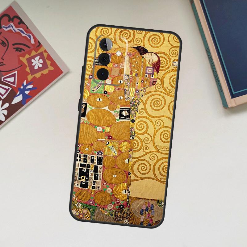 The Kiss Gustav Klimt Painting Case For Samsung Galaxy A34 A54 A14 A56 A52 A53 A16 A26 A36 A55 A35 A15 A32 A12 A33 A13 A17